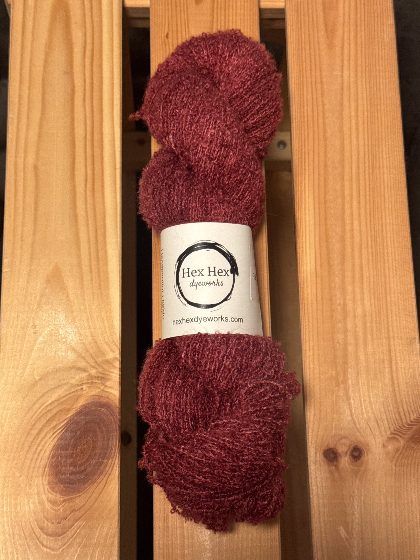 Halla - baby alp/silk boucle