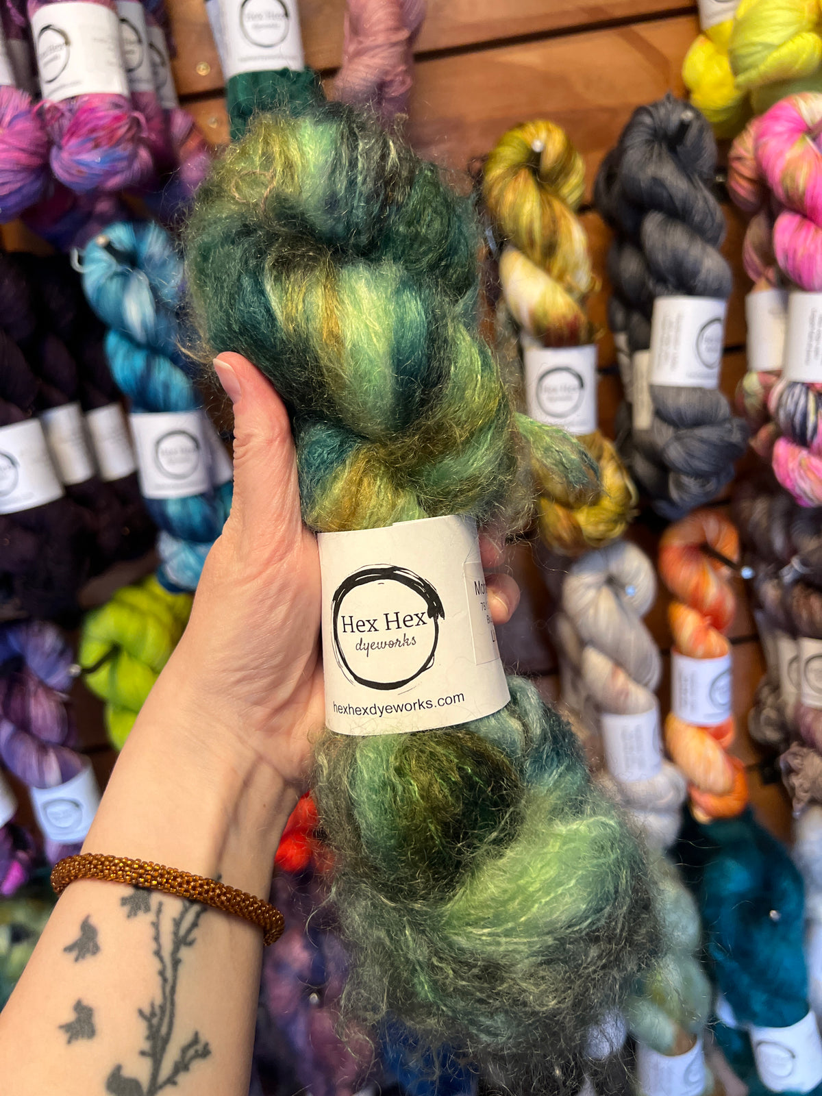 Bjarna-Dísa -mohair fluff