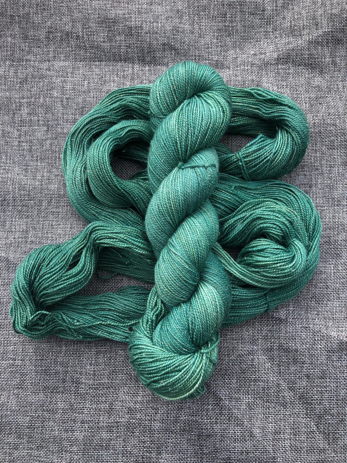 Jelly bean með silfurþræði