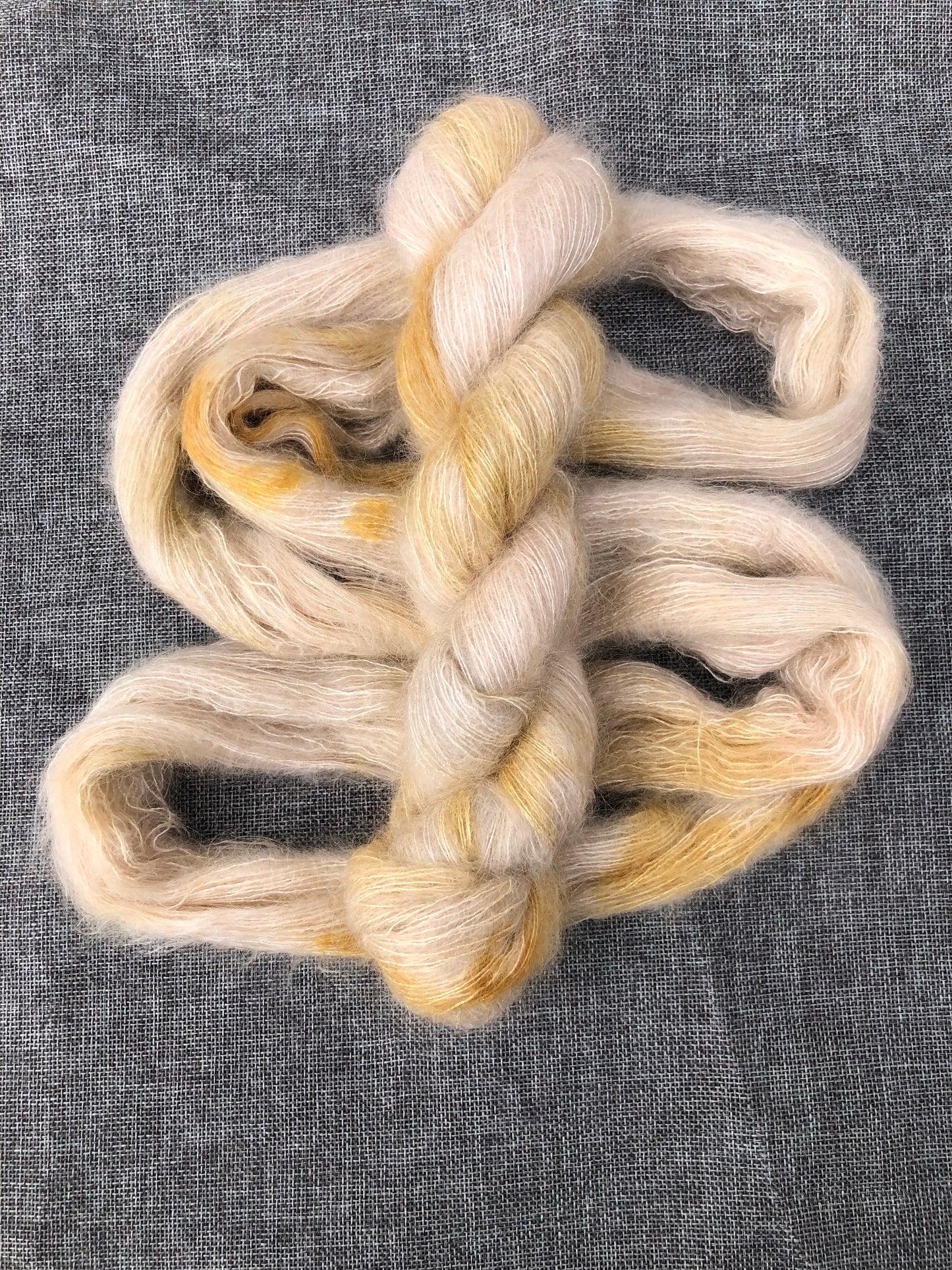 Nougat mohair