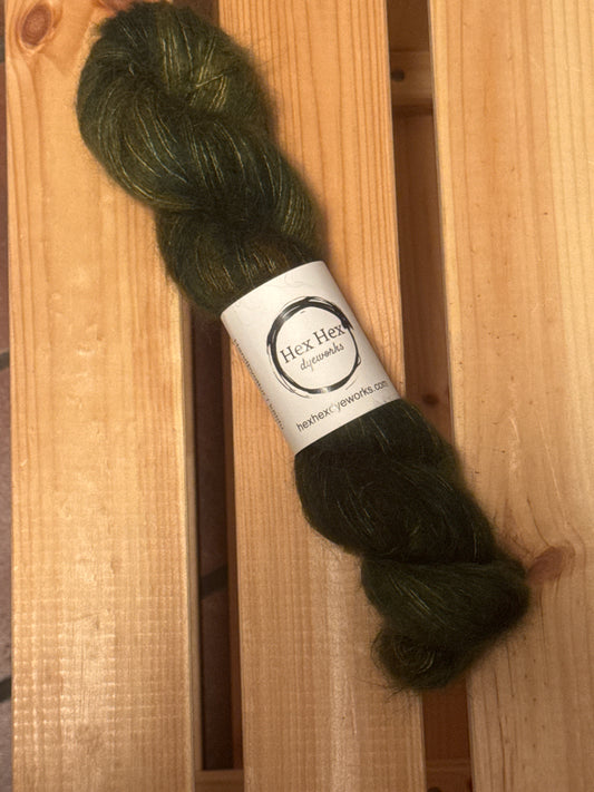 Móðir jörð - Baby suri alpaca/mulberry silk