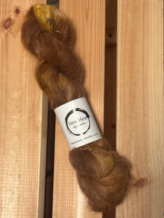 Straumfjarðar-Halla - Baby suri alpaca/mulberry silk