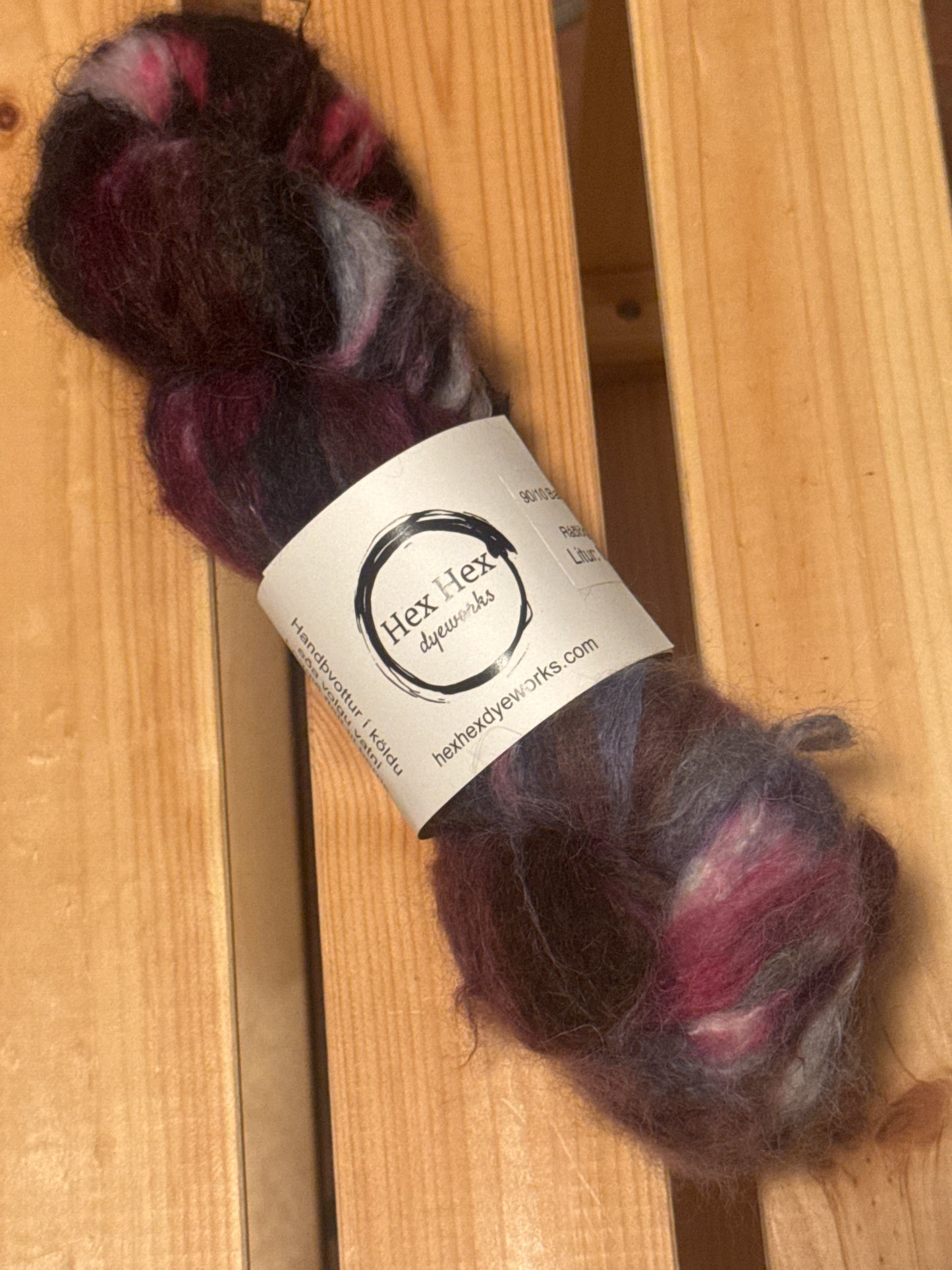 Möðrudals Manga - Baby suri alpaca/silki brushed