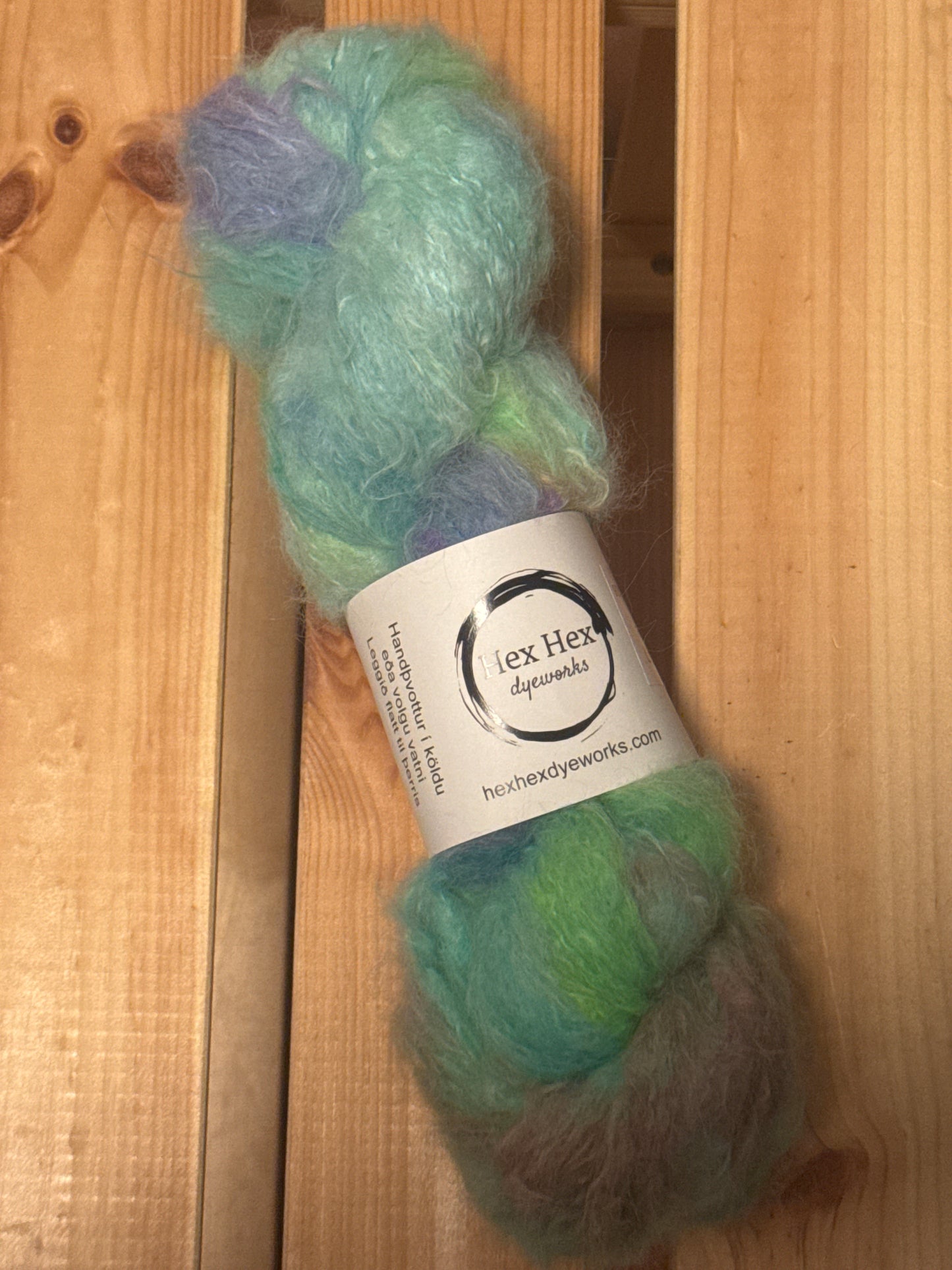 Life is a highway - Baby suri alpaca/silki brushed