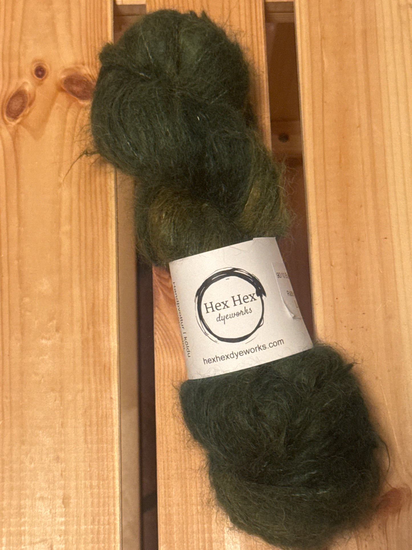 Móðir jörð í - Baby suri alpaca/silki brushed