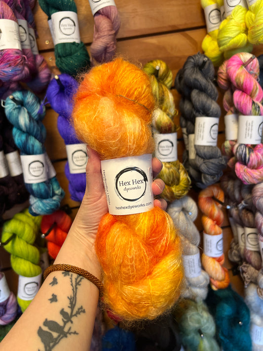 Agnes -mohair fluff