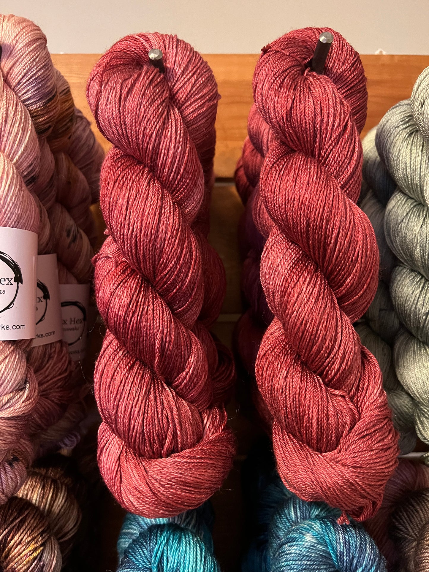 Halla - 50/50 merino/silk fingering