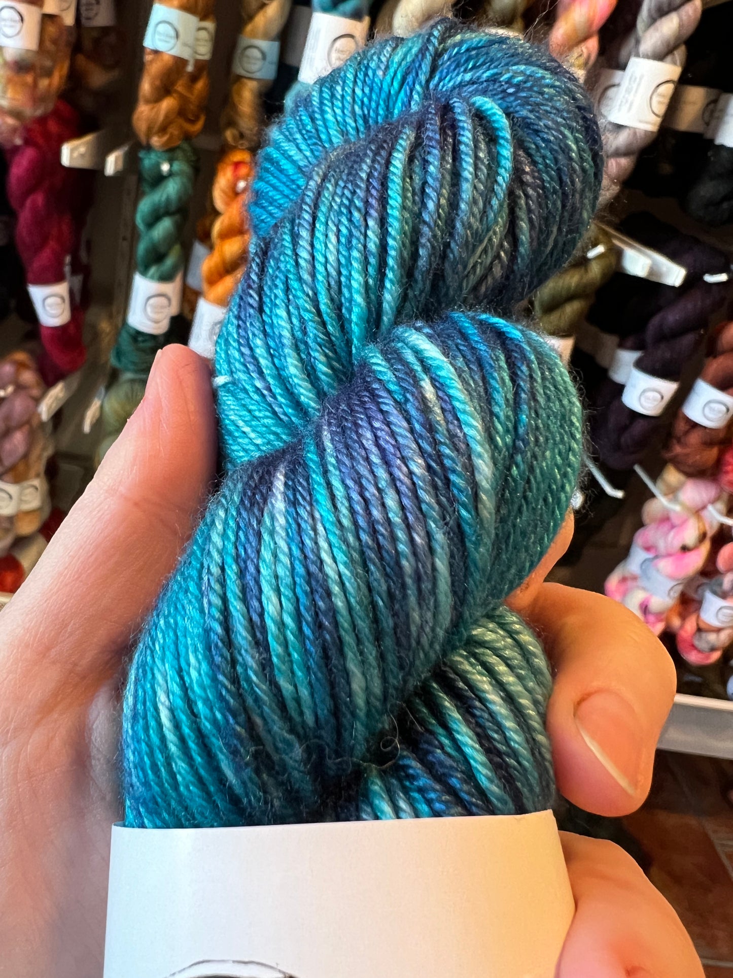 Rocket Man - merino/silki DK